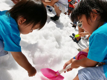 六甲山のイベント！真夏の雪まつりで宝探しのコツと必需品！！