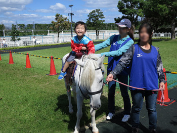 子供の乗馬体験は阪神競馬場開催のイベントがオススメ！！